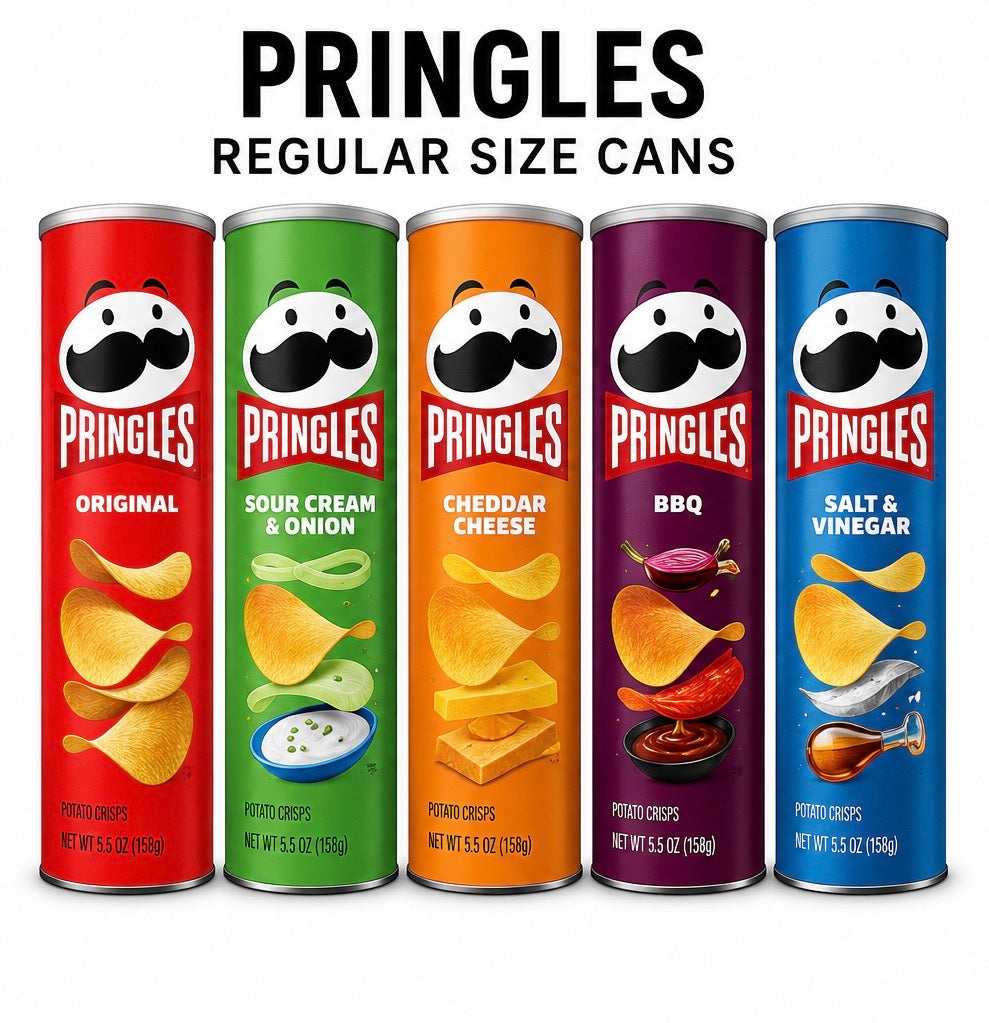 Pringles Cans 5.5oz