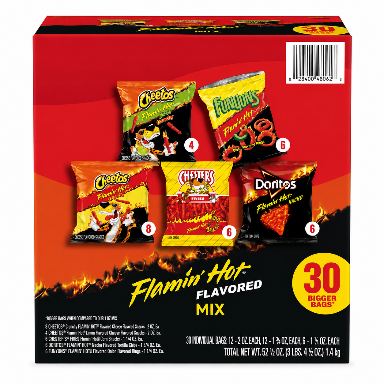 Flamin Hot Variety Chips 2 oz Bags