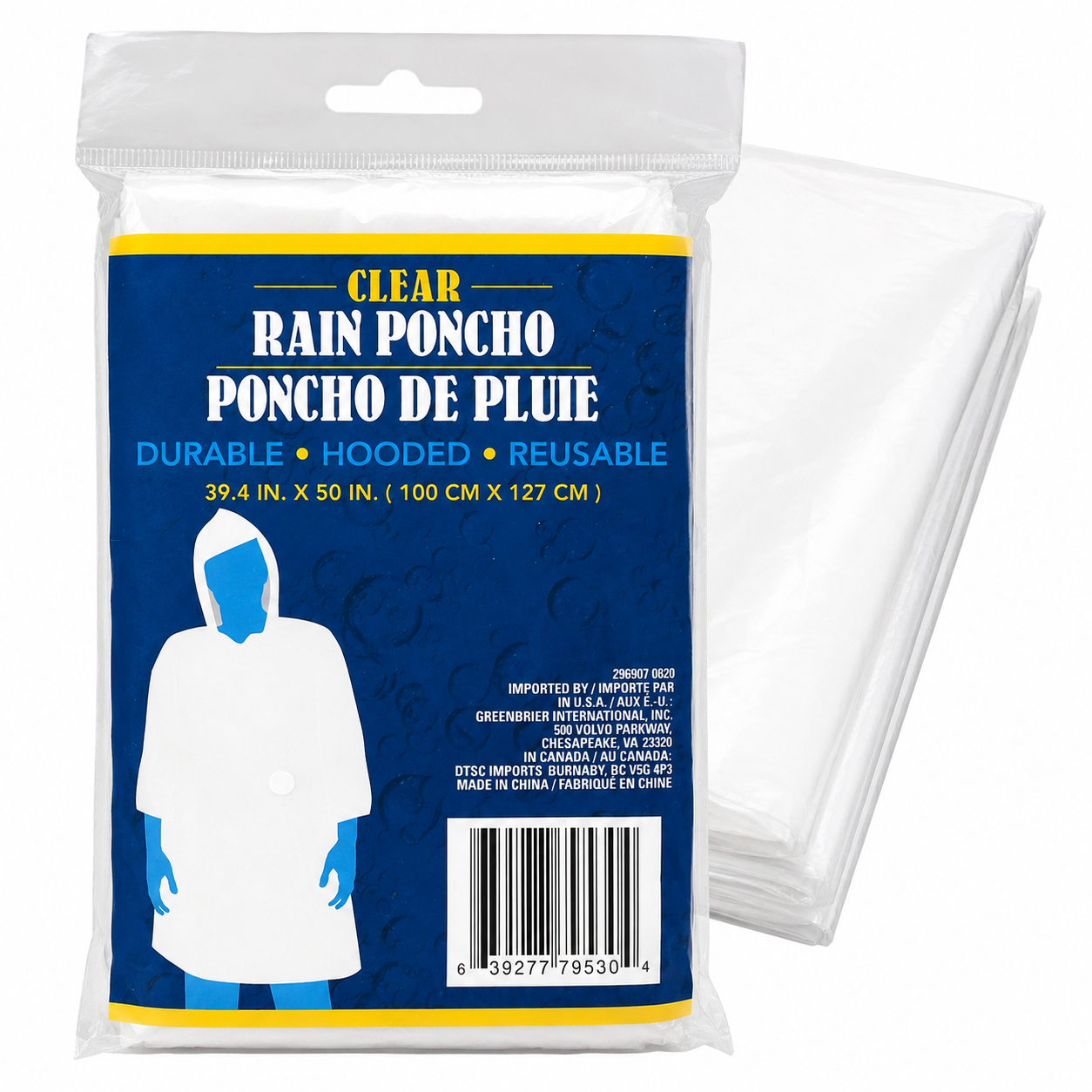 Clear Rain Poncho