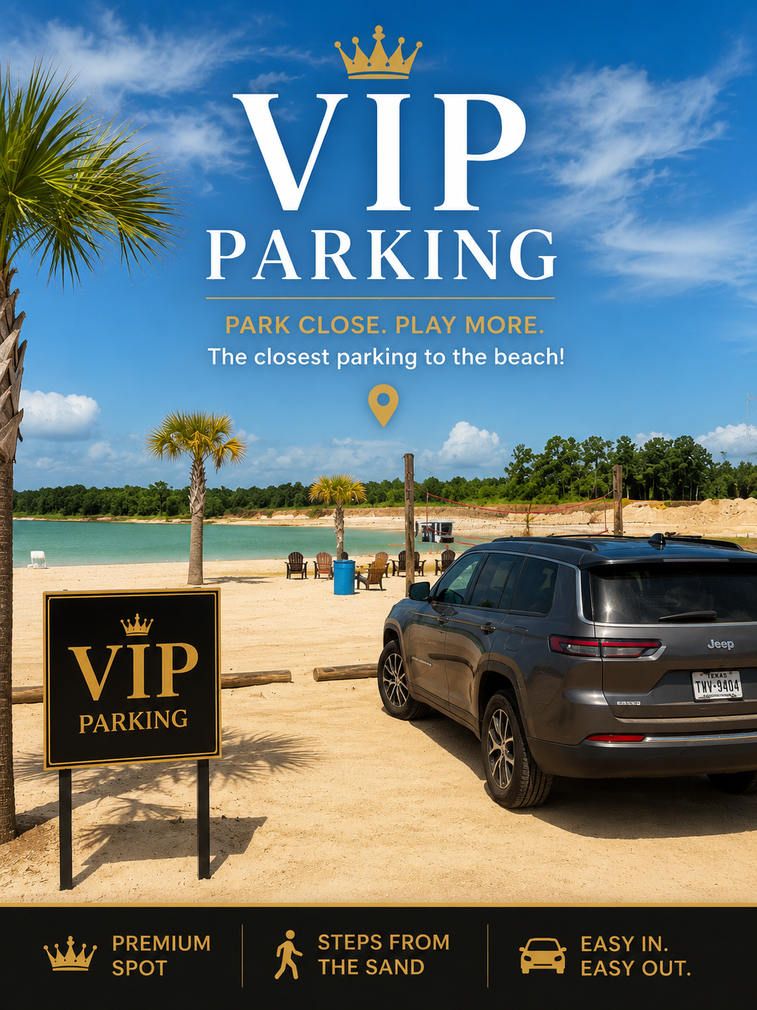 Beach VIP Parking