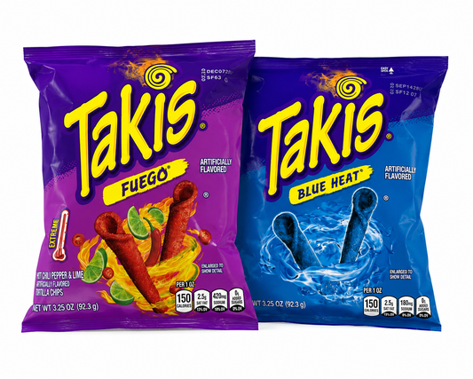 Takis Chips Variety Flavor 3.25 oz Bag