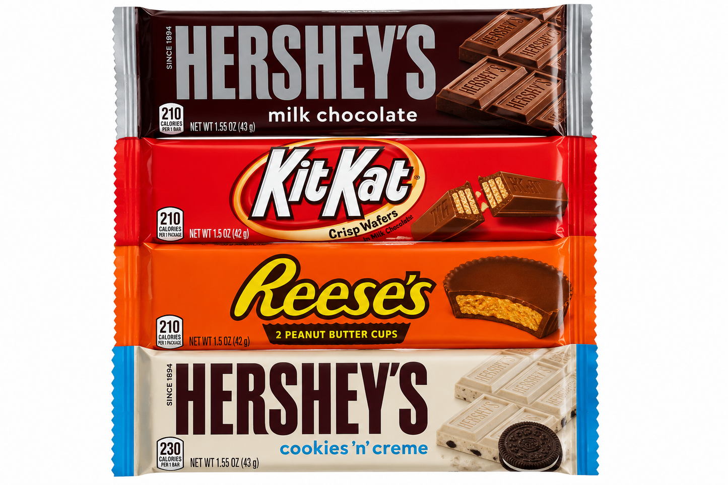 Hershey Candy Bar Variety