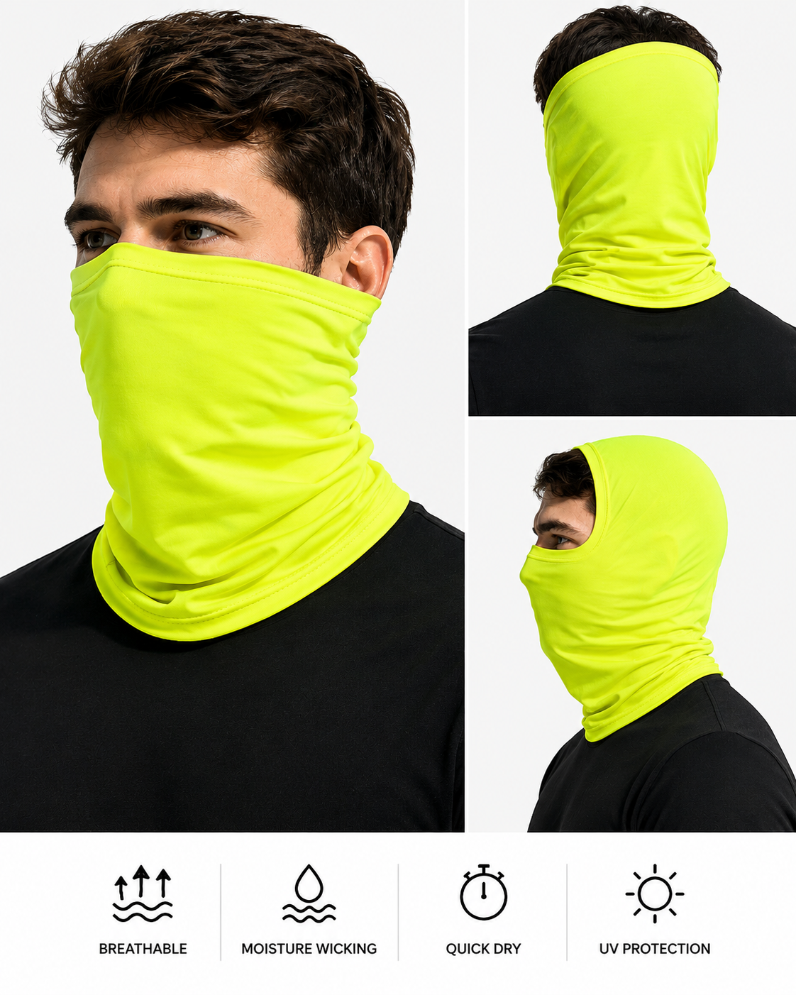 Neon Multifunctional Neck Gaiter