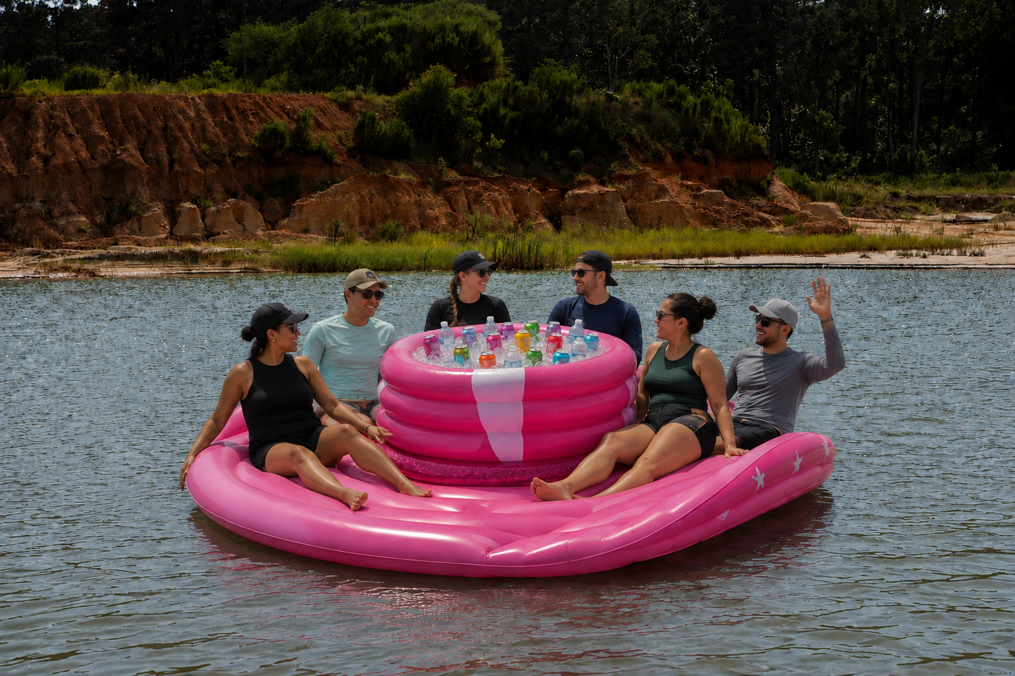 Pink Cowboy Hat Party Island Rental