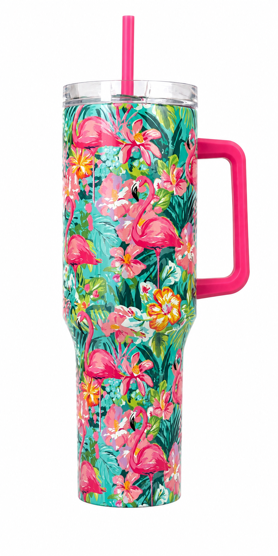 Tropical Flamingo Tumbler