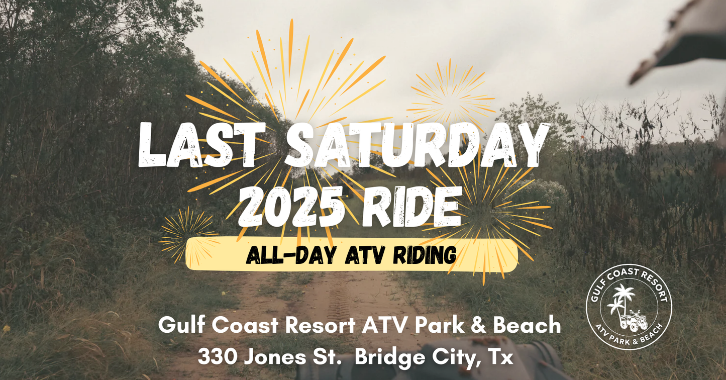 Last Saturday 2025 Ride and Firework Show